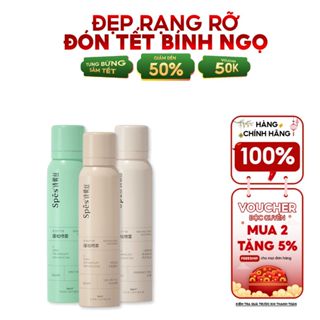  Dầu gội khô SPES dạng xịt 3 tầng hương dưỡng tóc tạo phồng cấp tốc hút dầu không bết dính giữ nếp 8h 