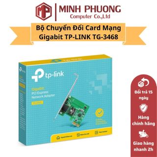 Bộ Chuyển Đổi Card Mạng Gigabit TP-LINK TG-3468 PCI Express Tốc Độ 10/100/1000Mbps - Hàng Chính Hãng
