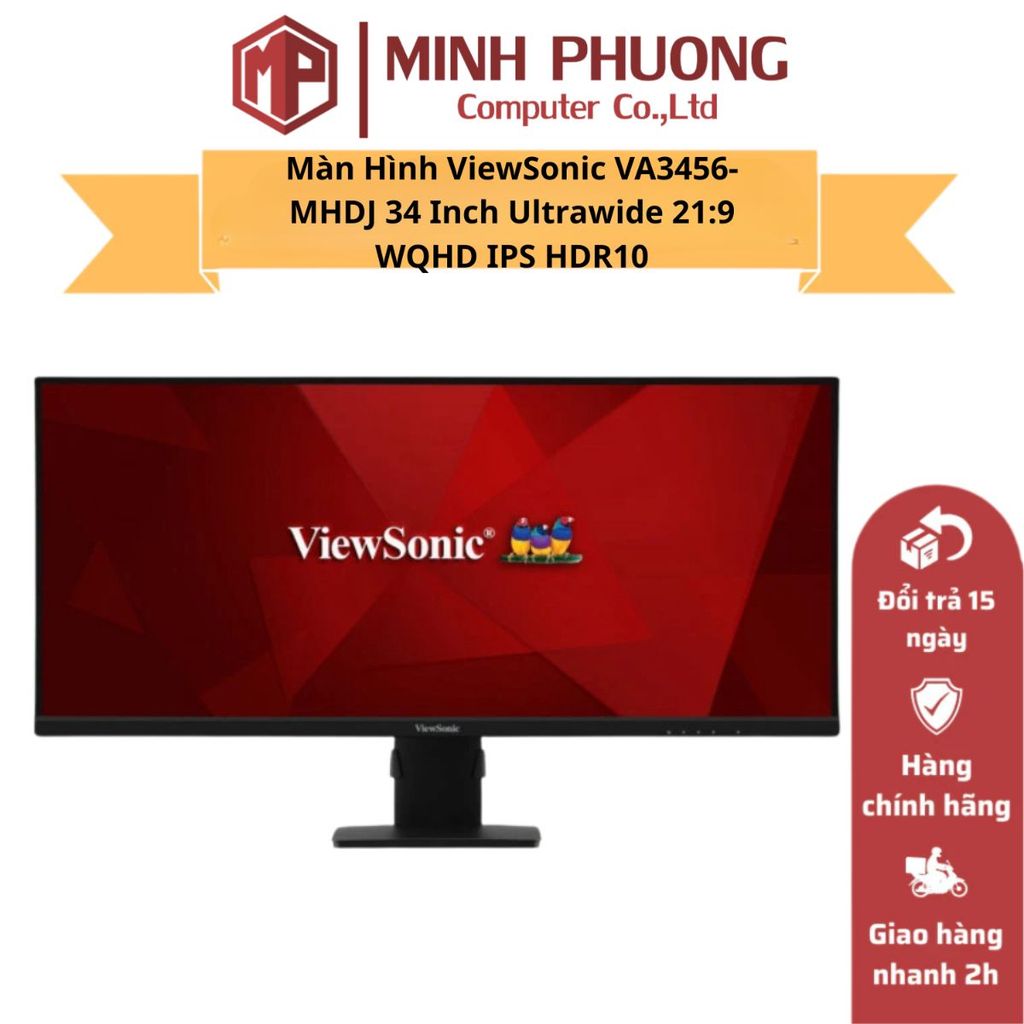Màn Hình ViewSonic VA3456-MHDJ 34 Inch Ultrawide 21:9 WQHD IPS HDR10