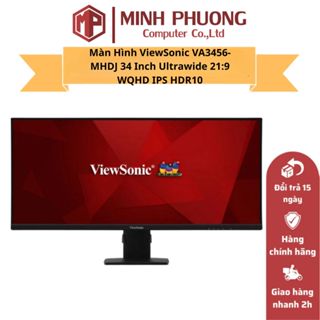  Màn Hình ViewSonic VA3456-MHDJ 34 Inch Ultrawide 21:9 WQHD IPS HDR10 