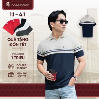   NEW  Áo polo nam cao cấp ASYL BST FAMILY BEAR Chất liệu mới CVC Diamond thanh lịch - POLOMANOR 