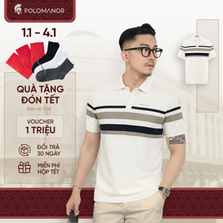   NEW  Áo polo nam cao cấp KIR BST FAMILY BEAR Chất liệu mới CVC Diamond thanh lịch - POLOMANOR 