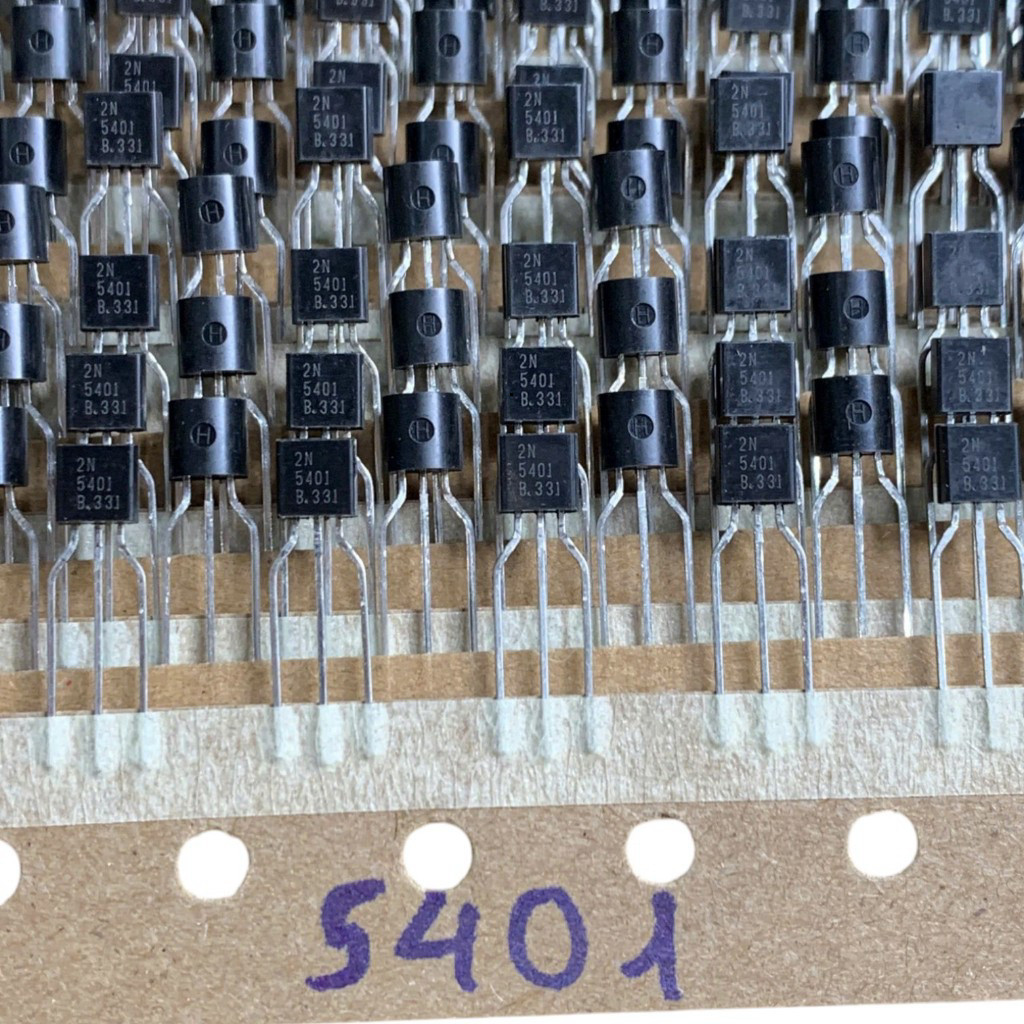 Combo 10 Chiếc Transistor 2N5401 và 2N5551 600mA 150V TO-92 PNP Chân Cắm  Loại Tốt
