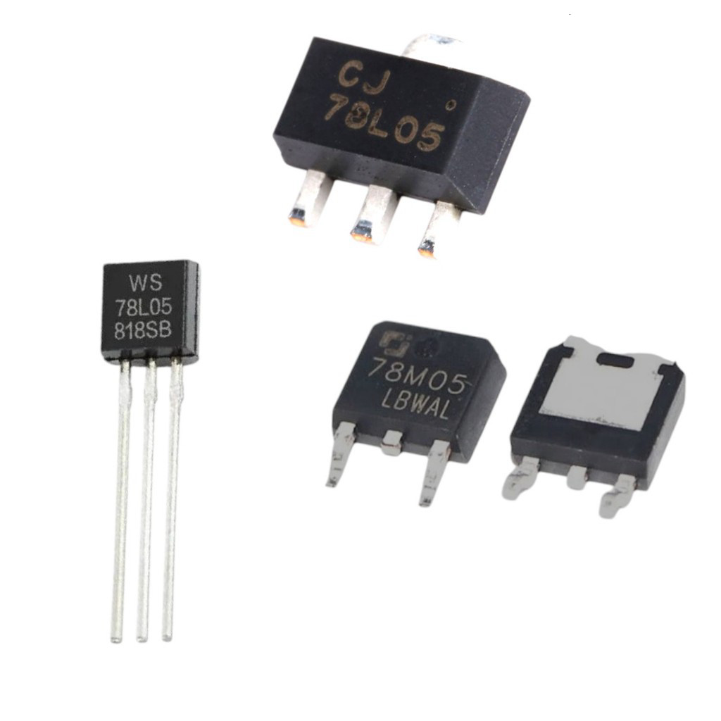 IC Nguồn Ổn Áp 78L05 Cắm và Dán  78M05 SMD Chất Lượng Tốt - Túi 10 Con