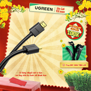  Cáp HDMI 2.0 tốc độ cao Ugreen HD104 Dùng cho Xiaomi Mi Box PS4 Bộ Chia HDMI Cáp Chuyển Đổi HDM | BH 18 tháng 1 đổi 1 