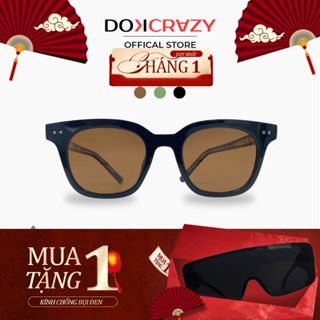  Kính mát thời trang DOKCRAZY MOTHY Streetwear Nhựa Cao Cấp Unisex Chống UV400 Dáng Basic 