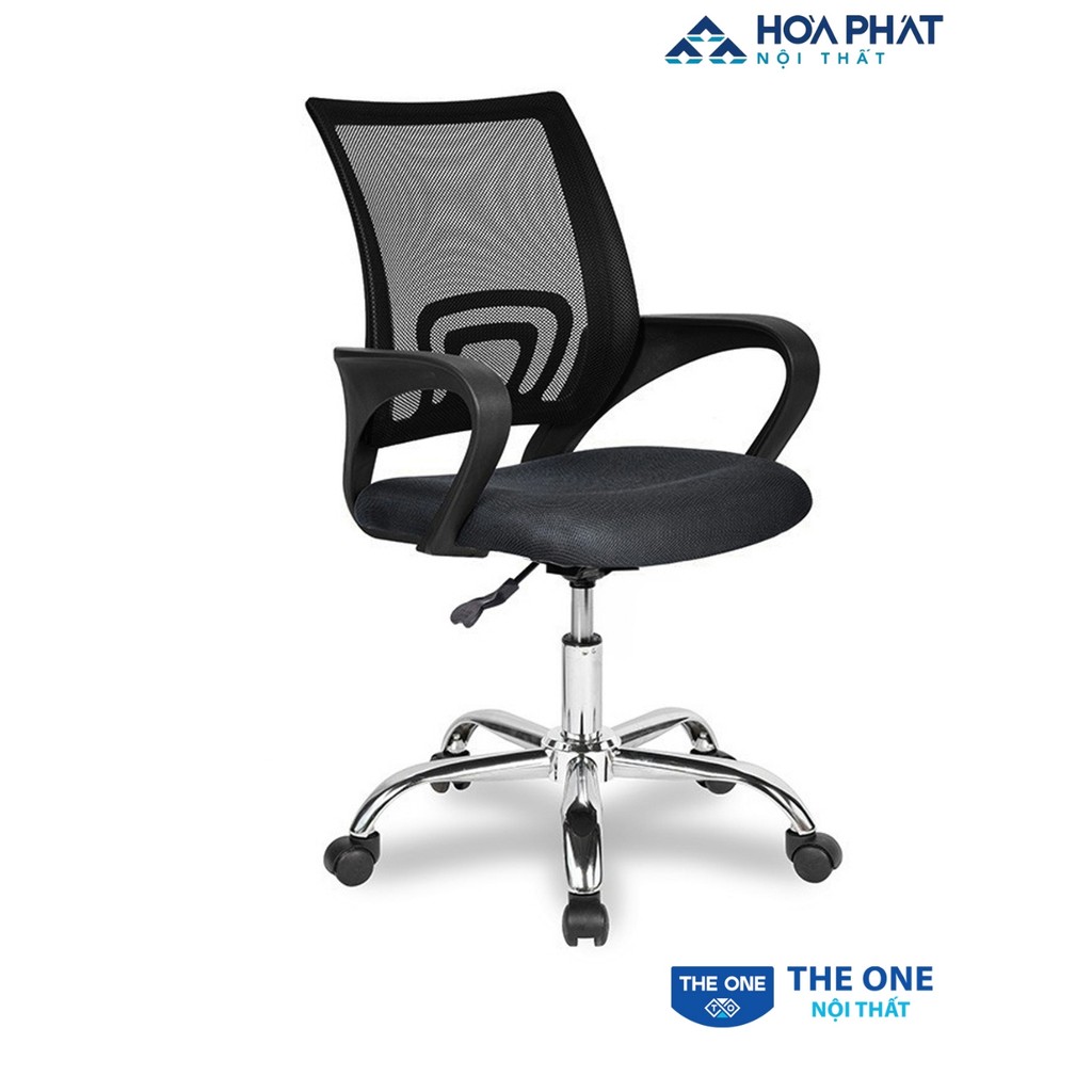 Ghế lưới chân mạ GL113R Hòa Phát - Hàng chính hãng