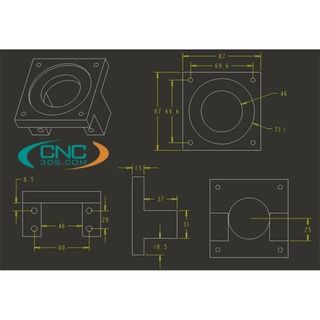 Gá động cơ bước size 42 57 86 [ Siêu rẻ]