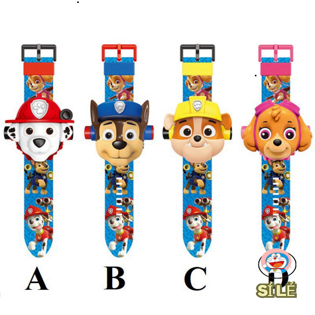 Đồng Hồ Paw Patrol: Hành Trình Cùng Chase, Marshall, Rubble và Skye