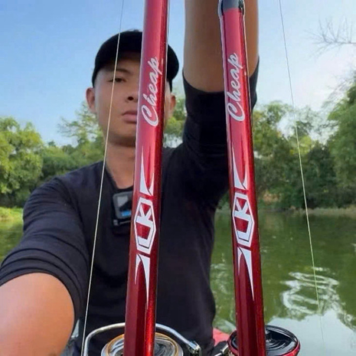 Cần câu chuyên Lure Lk hàng loại 1 giá học sinh sinh viên Cheap Lk độ cứng MH dài 1m98 cần tải cá 1 