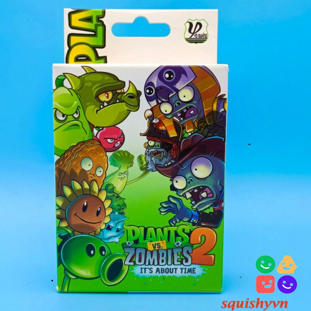 Bộ bài Poker Plants vs. Zombies (PVZ) với 55 quân đa sắc - 6 bộ độc đáo