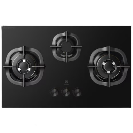 [HỖ TRỢ LẮP ĐẶT] Bếp Âm 3 Gas Electrolux EHG8321BC - Ngang 80cm, UltimateTaste 300 -Bảo Hành Chính H