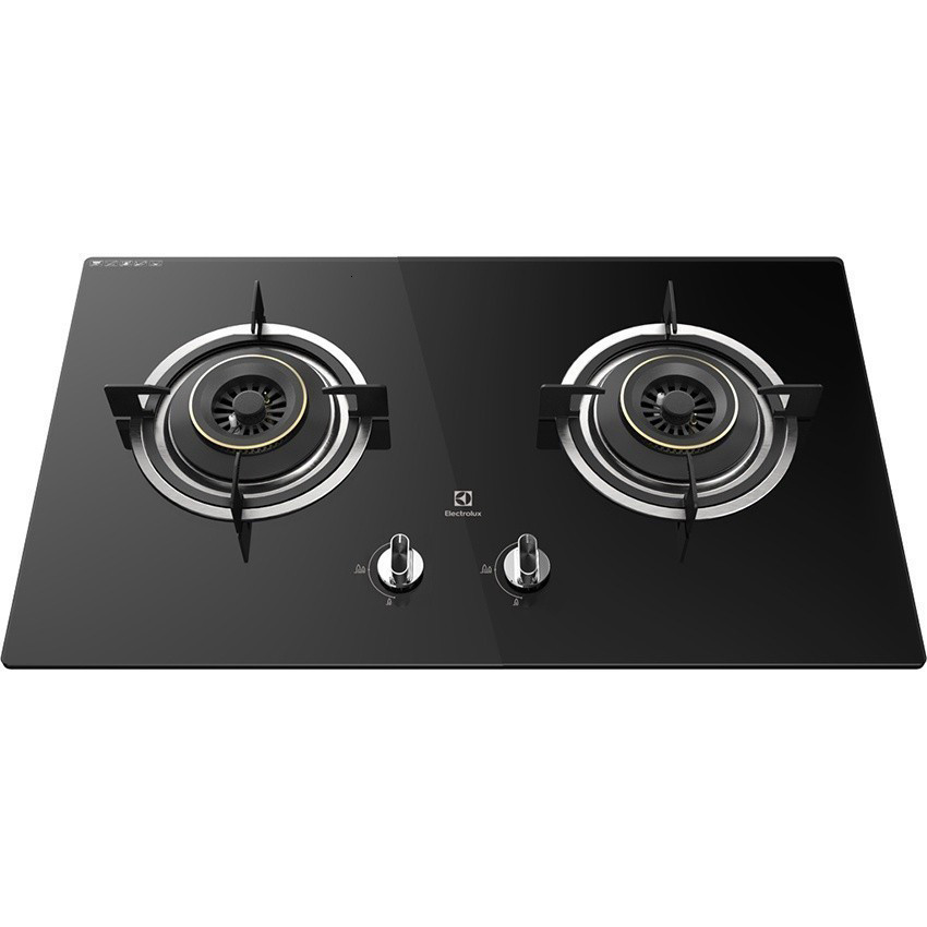 Bếp gas đôi âm tủ Electrolux EHG723BA - Đầu đốt ngọn lửa xanh tiết kiệm năng lượng, Mặt kính cường l