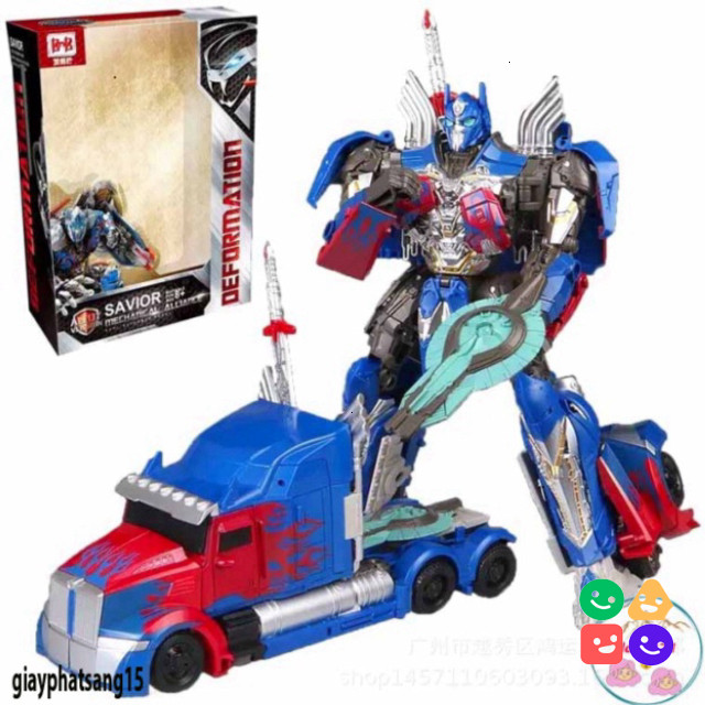 Mô Hình Biến Hình SS38 Optimus Prime - Commander Column 6001, Transformers BMB YS01.