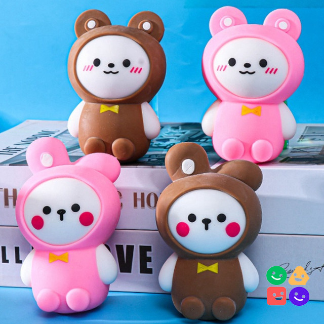 "Bánh cookie gấu Squishy cao cấp chính hãng ibloom - Giải trí thú vị"