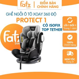 Ghế ngồi ô tô cho bé Fatz Baby Protect 1 xoay 360 độ có isofix và top tether an toàn