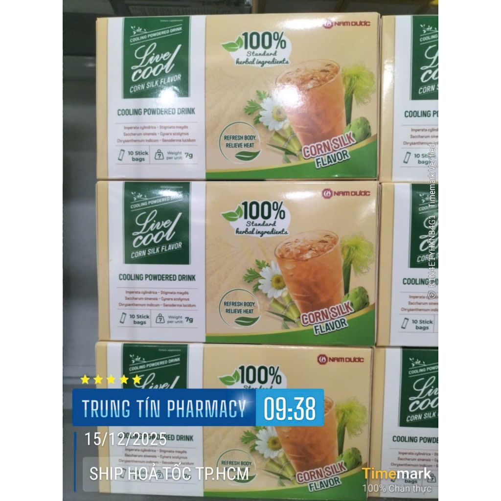 BỘT NƯỚC MÁT LIVE COOL