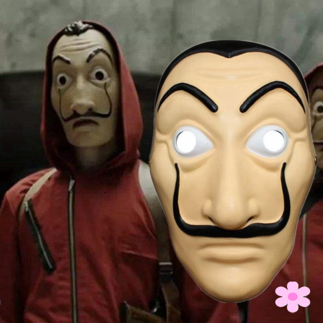 Mặt nạ Money Heist- Salvador Dali