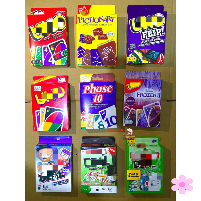 [có hộp đựng] Các Mẫu Bài UNO To - UNO Nhí - Bài Ma Sói Giá Rẻ Và Các Phiên Bản Biến Thể Khác Của UN