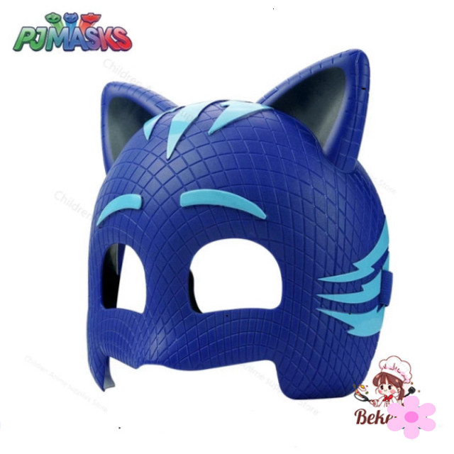 [CÓ ĐÈN] Mặt Nạ Cosplay Pj Masks Bằng PVC Họa Tiết Hoạt Hình Catboy Owlette Gekko Dành Cho Bé Trai