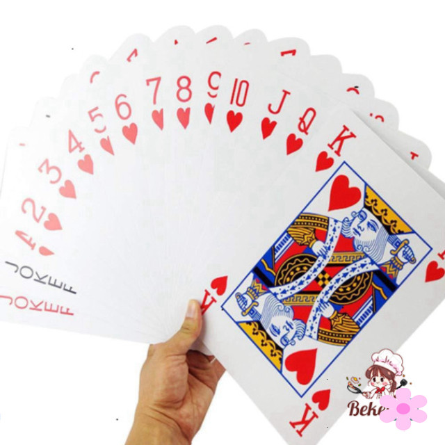 Bộ Bài Khổng lồ bài Tây Bài Poker kích thước lớn loại to | bekem21