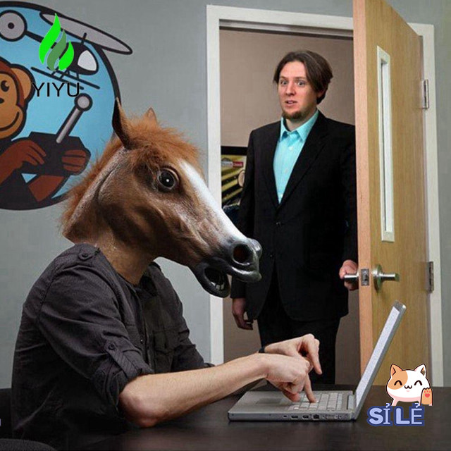 Mặt Nạ Nghệ Thuật Hình Ngựa BoJack YIYU - Độc Đáo và Sáng Tạo