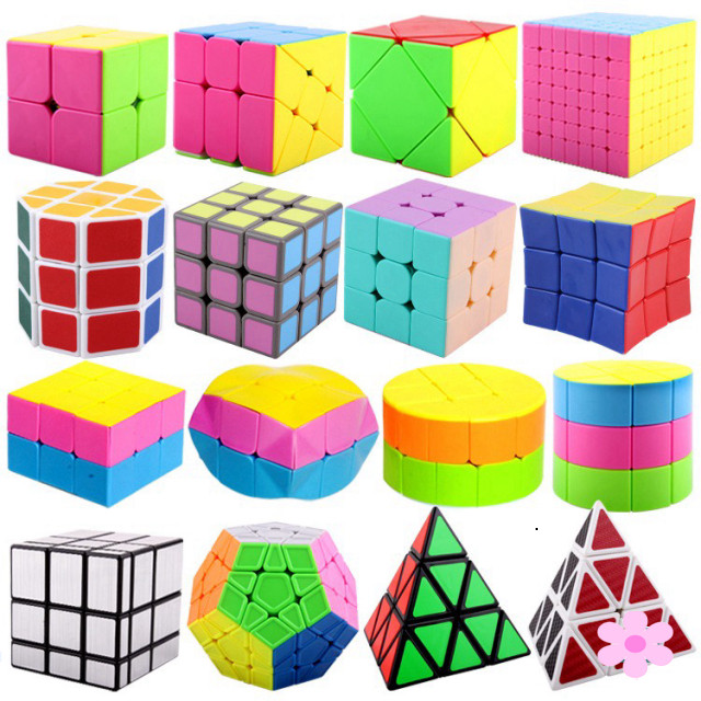 Rubik 2x2, 3x3, 4x4, 5x5, Megaminx,Pyraminx,Skewb, Mirror, Square-1,Mastermorphix-Trọn Bộ Rubik Biến