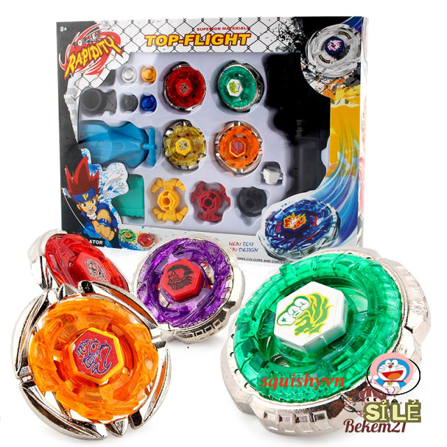 Bộ Đồ Chơi Con Quay B-193 B184 Độc Đáo Chất Lượng Cao