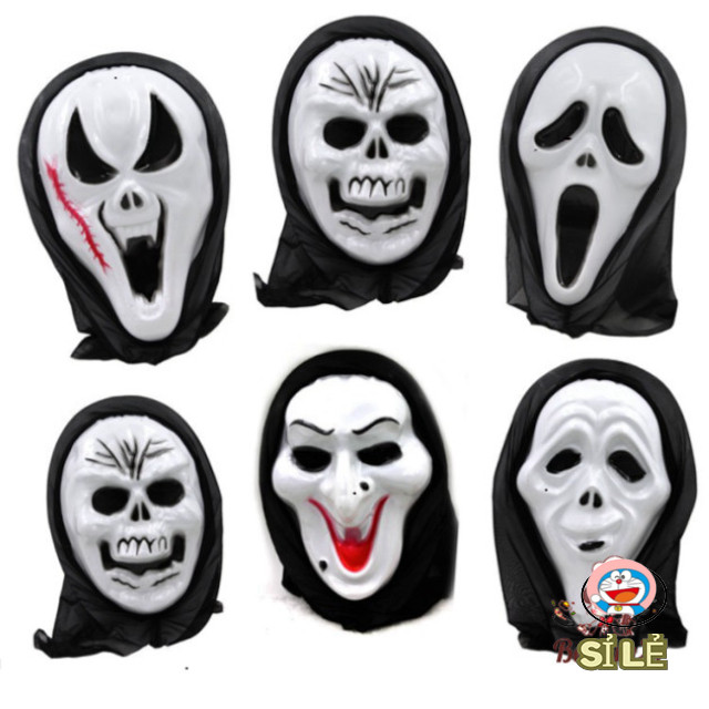 Mặt nạ hóa trang haloween hình ma kinh dị