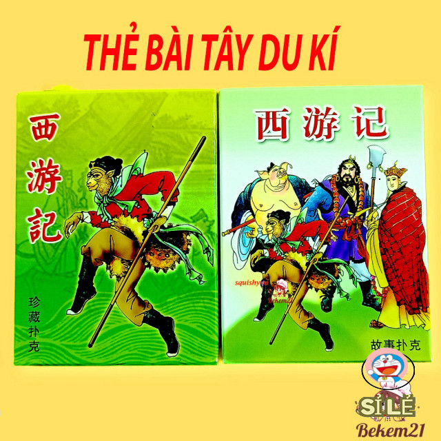 (có hộp đựng) Bộ bài tây du ký xưa 1986 , Bộ tú lơ khơ