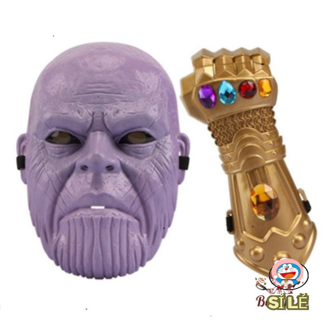 Mặt Nạ Hóa Trang Nhân Vật Thanos Infinity Gauntlet Iron Man