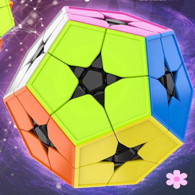 (SIÊU BIẾN THỂ) Rubik Quả Cầu Bóng Đá 12 mặt Biến Thể Moyu MeiLong Kilominx Stickerless MFJS Rubik B