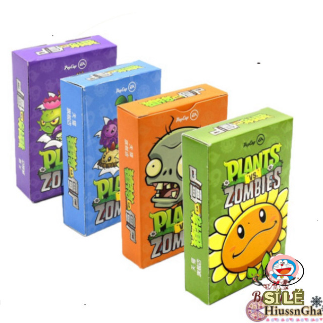 5i Plants Vs. Bộ Sưu Tập Thẻ Bài Trò Chơi Peripheral Zombies Vui Nhộn Độc Đáo