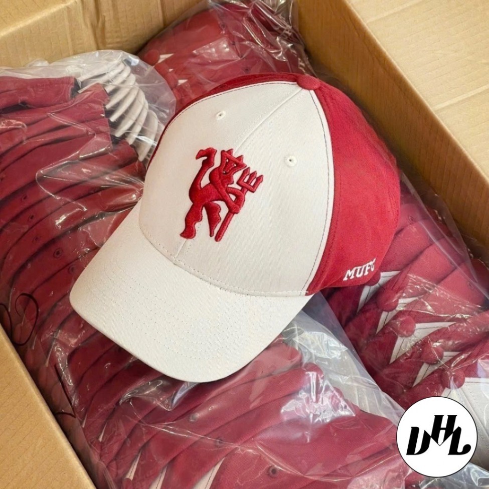 Nón kết, mũ lưỡi trai Trucker CLB Manchester United vải Kaki phối lưới đẹp thời trang