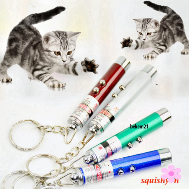 Bút ChiếU Laser Lazer 4mW 2 trong một + đèn LED chiếu sáng Cho vật nuôi đèn laze chêu mèo đèn laser 