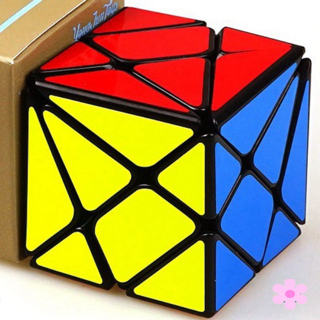 Rubik Biến Thể Rubik Axis Cube Qiyi YongJun King Kong Viền Đen Đẹp