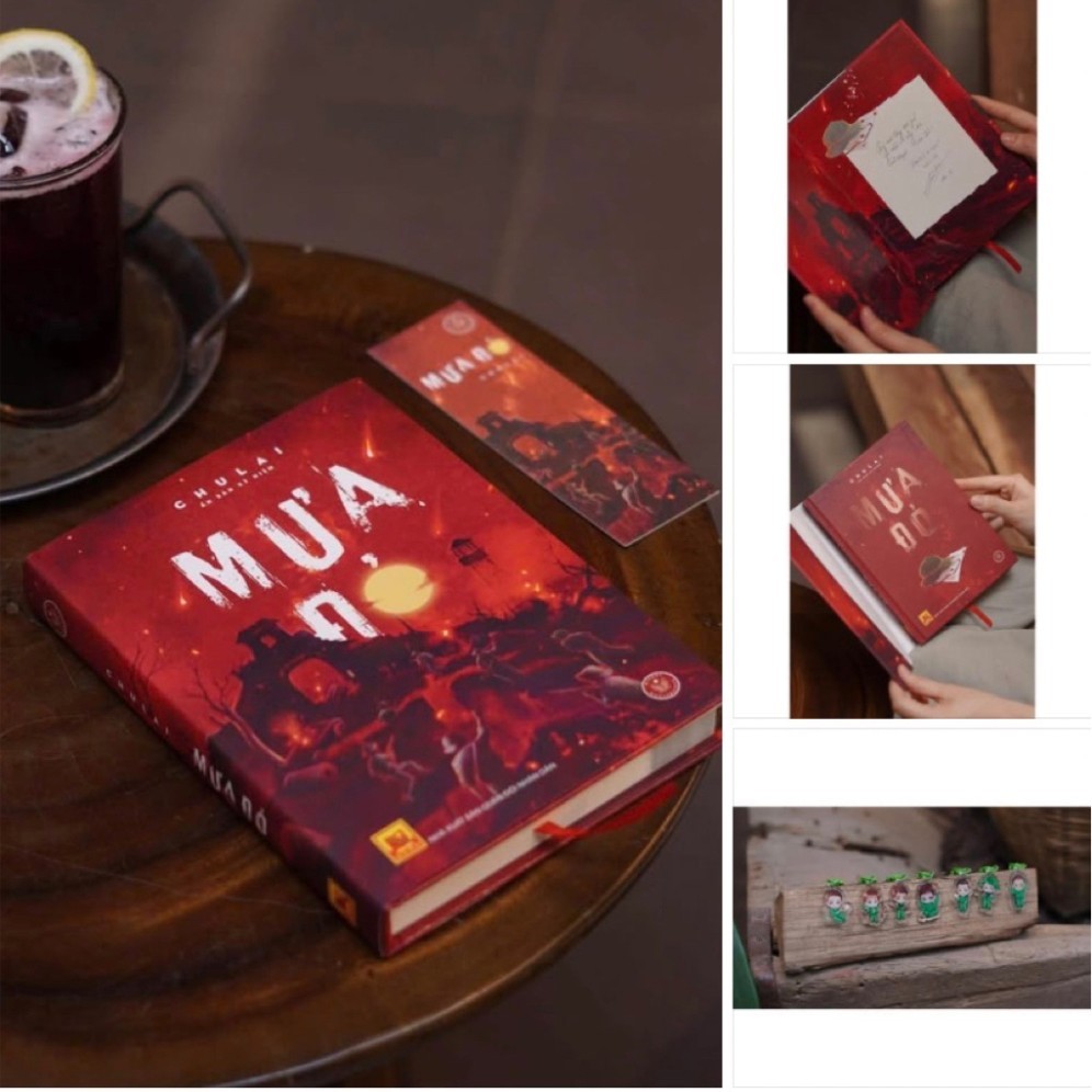 SÁCH - MƯA ĐỎ (Ấn bản kỷ niệm - Bìa cứng) - Chu Lai - Giao hàng hỏa tốc