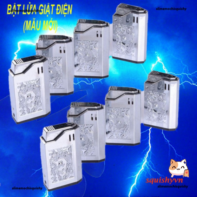 [TROLL GIẬT ĐIỆN] Baật lửa giật điện công cụ giải trí troll bạn bè,người lạ cực hài hước Bút Shock K