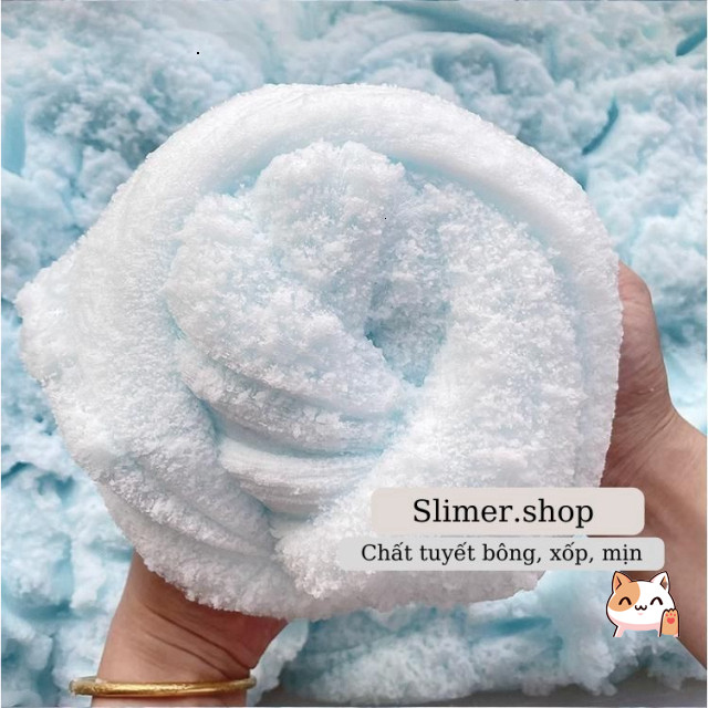 Slime mây, slam mây, slime tuyết biển xanh