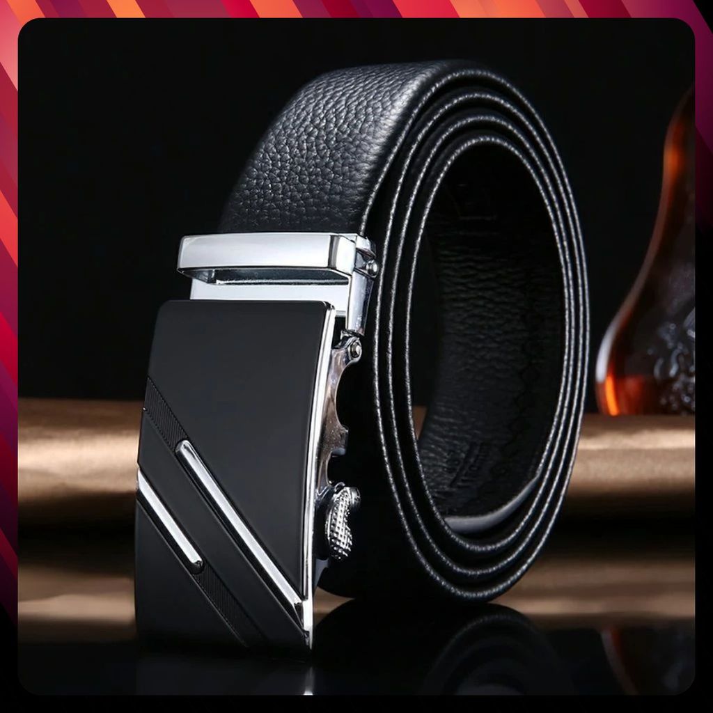 THẮT LƯNG DA NAM HÀNG HIỆU PLAYBOY CAO CẤP KHÓA ĐÚC - Dây Nịt Nam Da Bò 100% Mạ Vàng Nam Tính Chính 