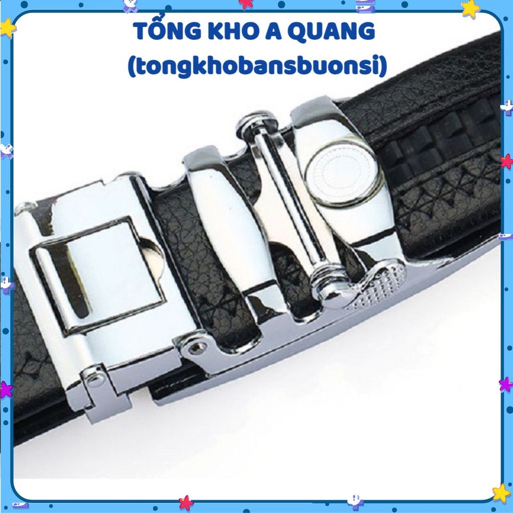 Dây Nịt Nam Da Bò 100% Chính Hãng Mạ Bạc Nam Tính. Thắt Lưng Da Nam Hàng Hiệu PLAYBOY Khóa Cài Cao C