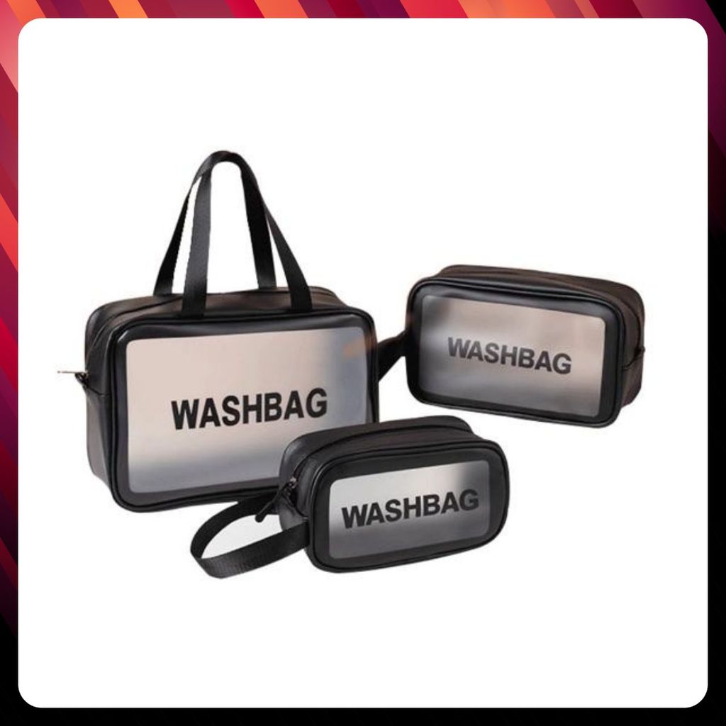 Sét 3 Túi Đựng Mỹ Phẩm WASHBAG Du Lịch - TÚI WASHBAG
