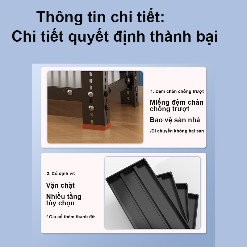 【Hà Nội giao nhanh】 Kệ sắt inox nhiều tầng kệ bếp sắp xếp bảo quản siêu chịu lực có ốc vít cố định Chắc chắn và bền bỉ | BigBuy360 - bigbuy360.vn