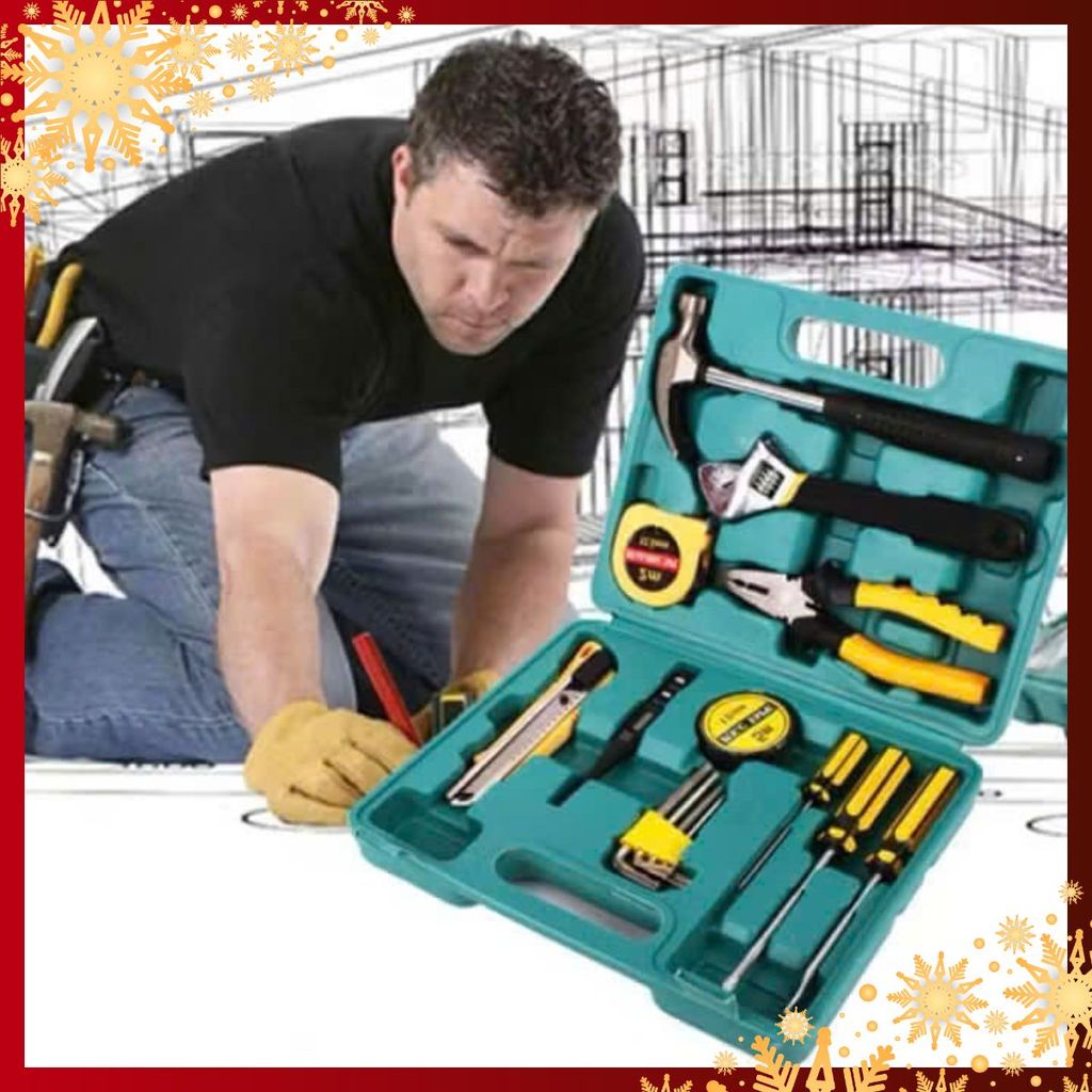 BỘ DỤNG CỤ SỬA CHỮA 16 CHI TIẾT - bộ dụng cụ sửa chữa đa năng 16 món - MA:34