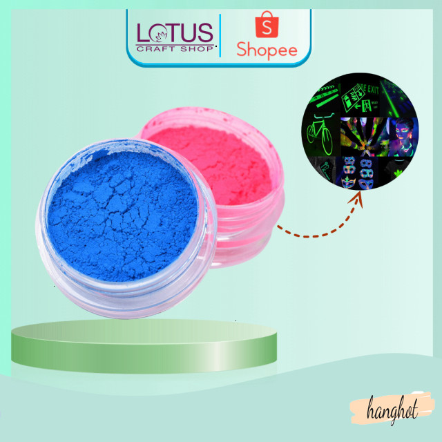 "Bột Phát Sáng Màu Sắc Rực Rỡ - LOTUS CRAFT SHOP"