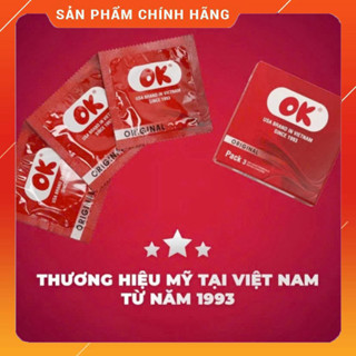 Bao cao su OK Hộp 144 cái - Hộp lớn 144 cái bao cao su OK CHÍNH HÃNG