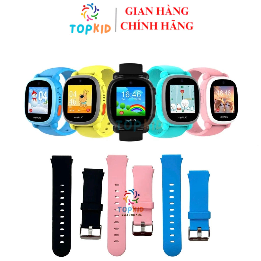 Dây đồng hồ MyAlo K64: Silicon mềm mại, bền bỉ và dẻo dai - Model TK – DD200
