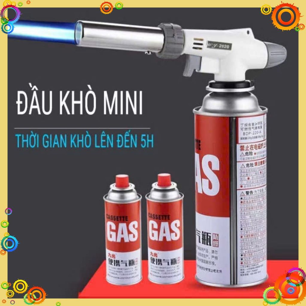 Đầu Khò Mini Flamegun Siêu Nhỏ Gọn-Khò Ga Mini Có Núm Điều Chỉnh Tiện Lợi - ĐÈN KHÒ GAS ĐÁNH LỬA TỰ ĐỘNG CẦM TAY