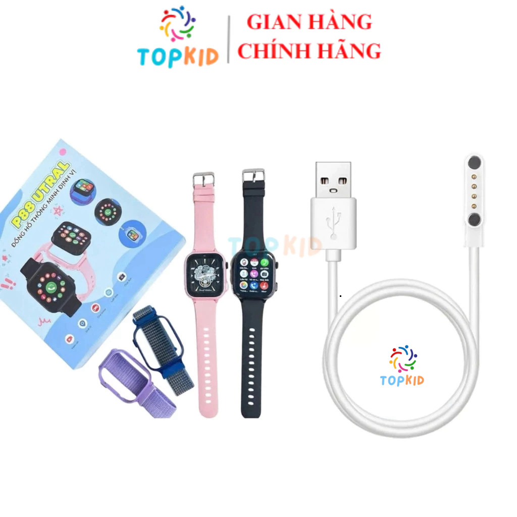 Dây sạc từ tính cho đồng hồ Picom P88 Ultra - Phụ kiện thiết yếu TK - S4C - KCL3743