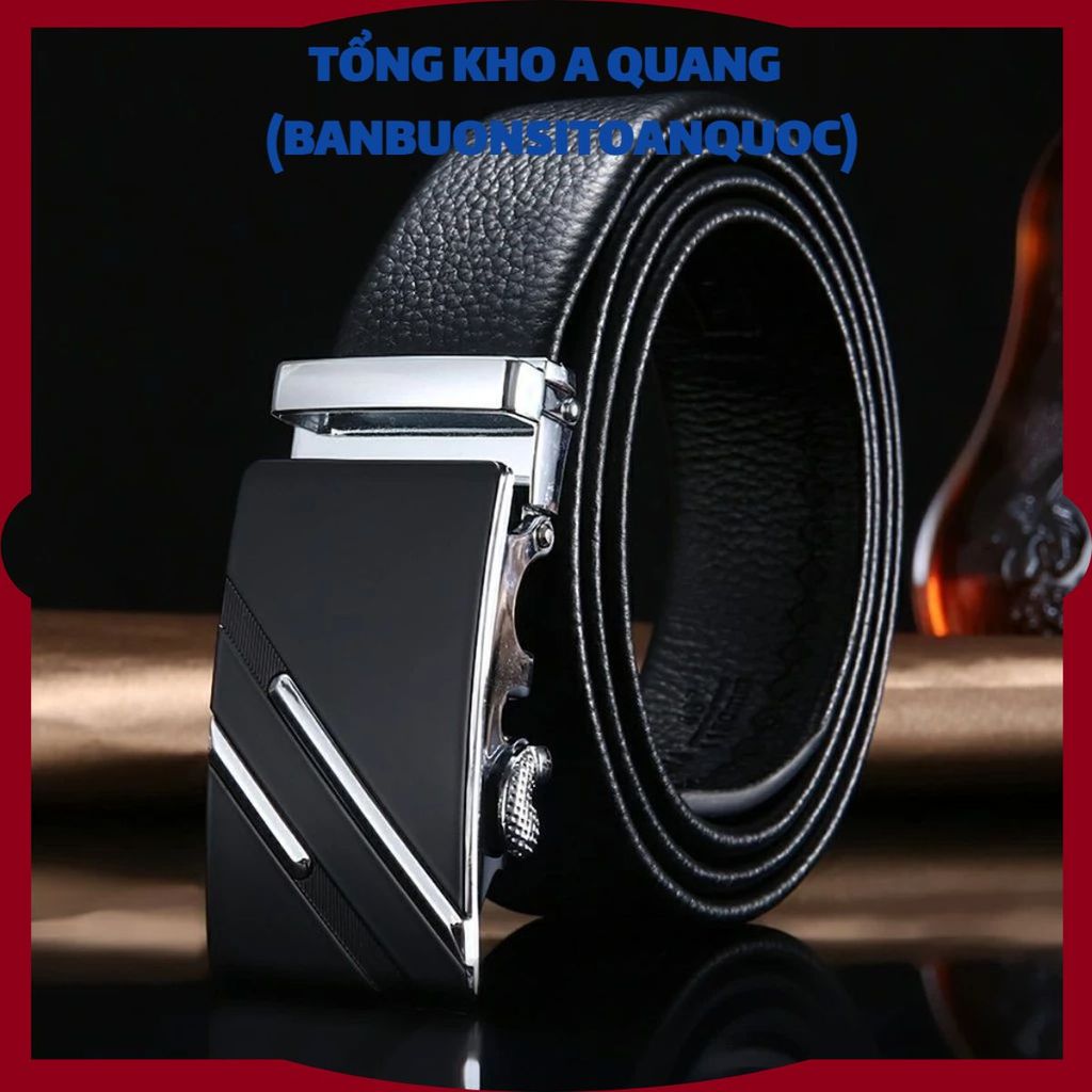 THẮT LƯNG DA NAM HÀNG HIỆU PLAYBOY CAO CẤP KHÓA ĐÚC - Dây Nịt Nam Da Bò 100% Mạ Vàng Nam Tính Chính 